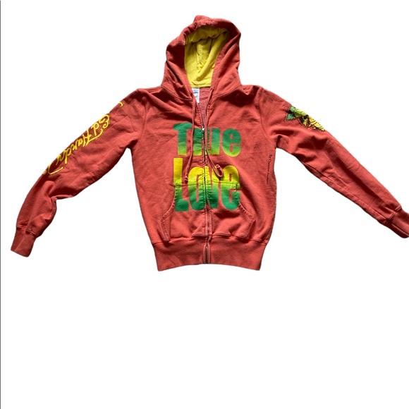 Vintage Y2k Ed Hardy Zip Up Hoodie - Picture 7 of 9
